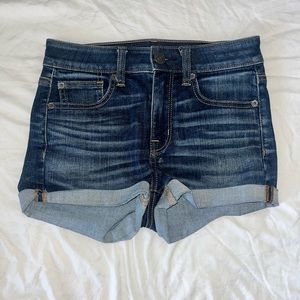American Eagle Dark Wash Denim Shorts